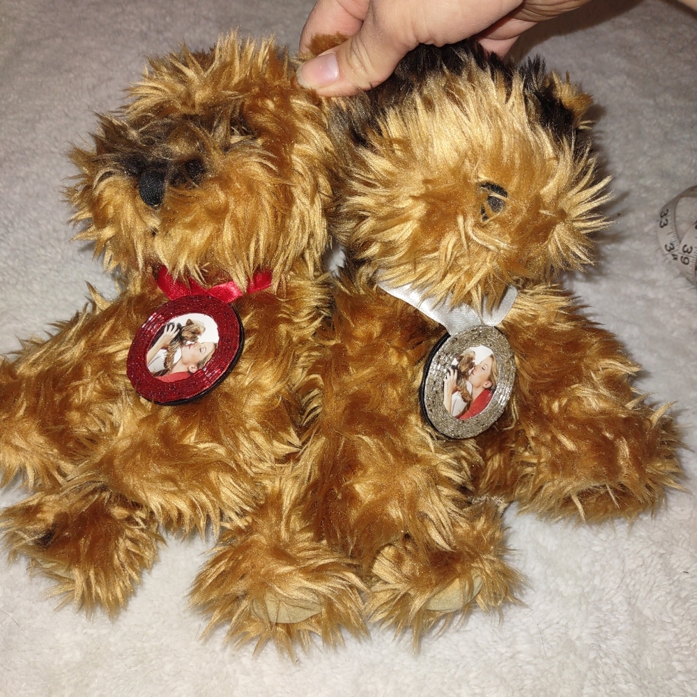 Victoria’s Secret Limited Edition 2003 Max & Lucy Yorkie Twin Stuffed Plush Dogs